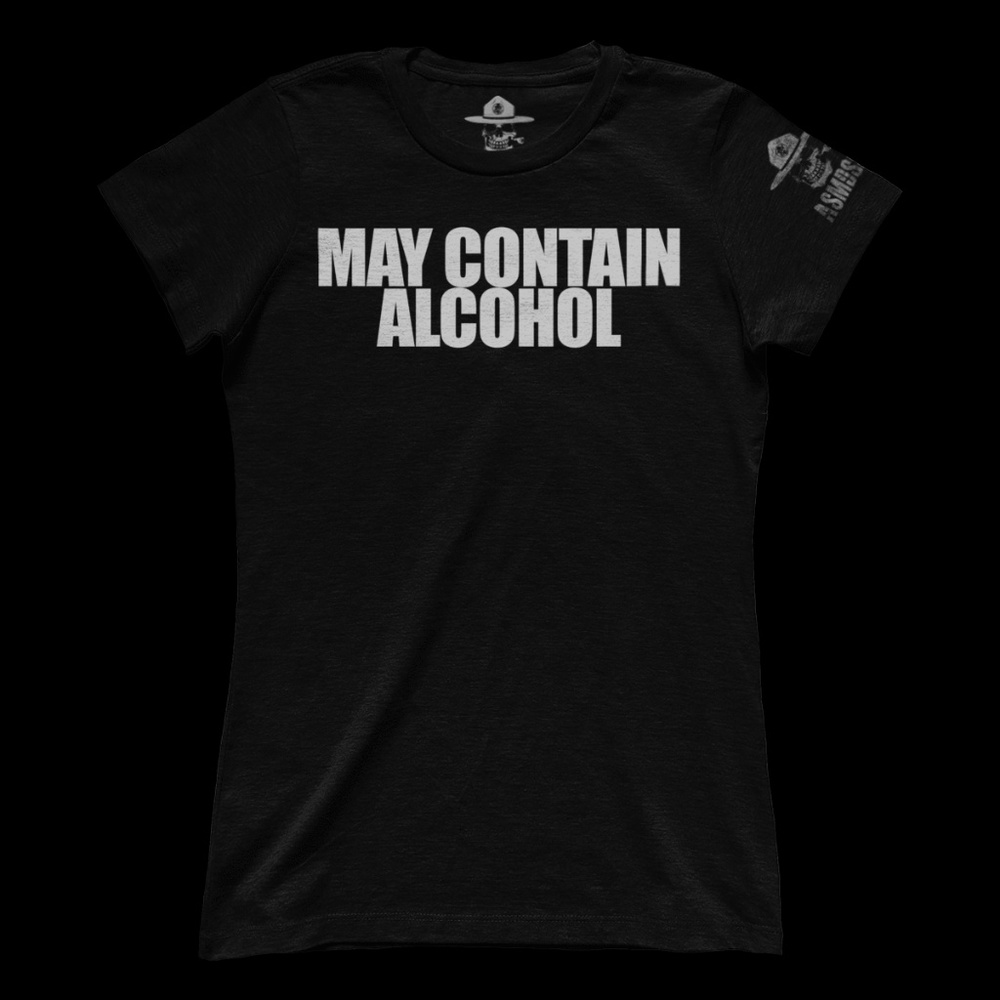 ASMDSS Ladies "May Contain Alcohol" Tee